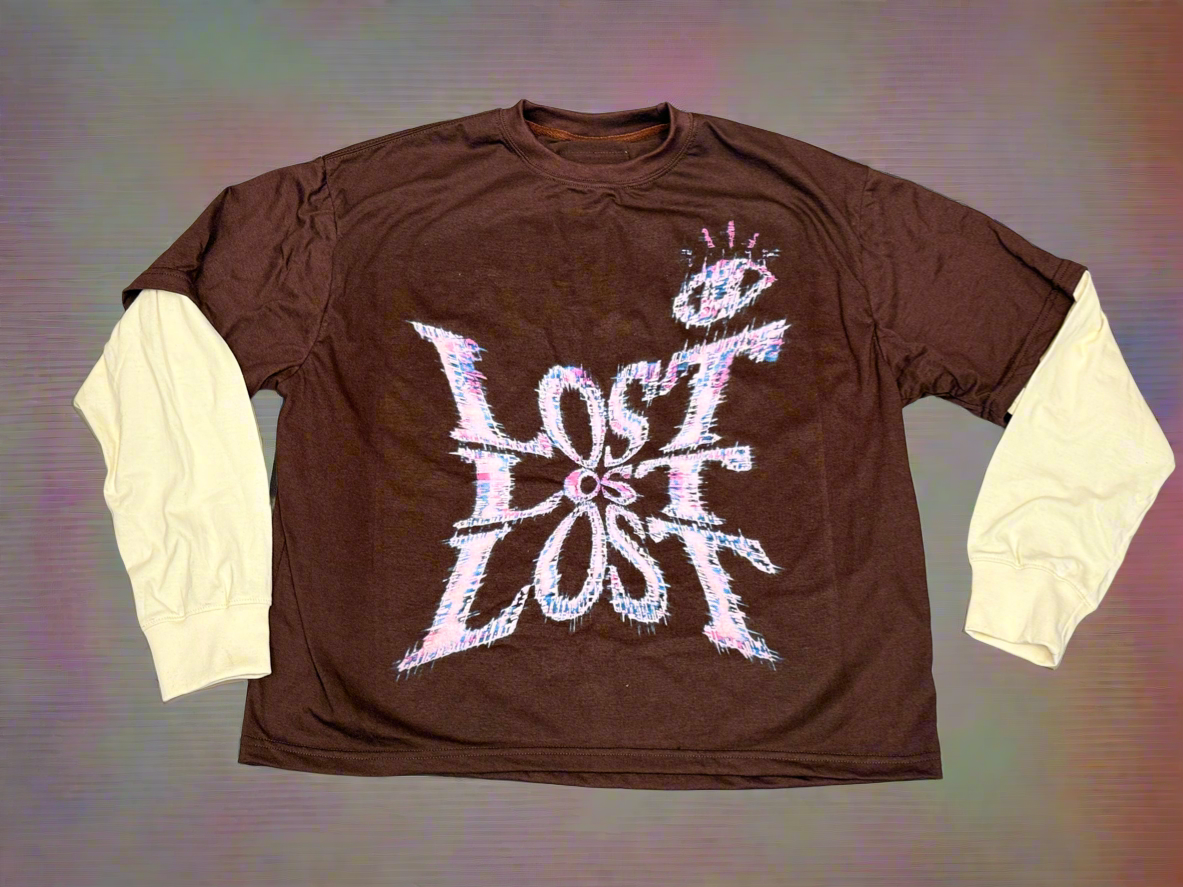 Lost glitch tee