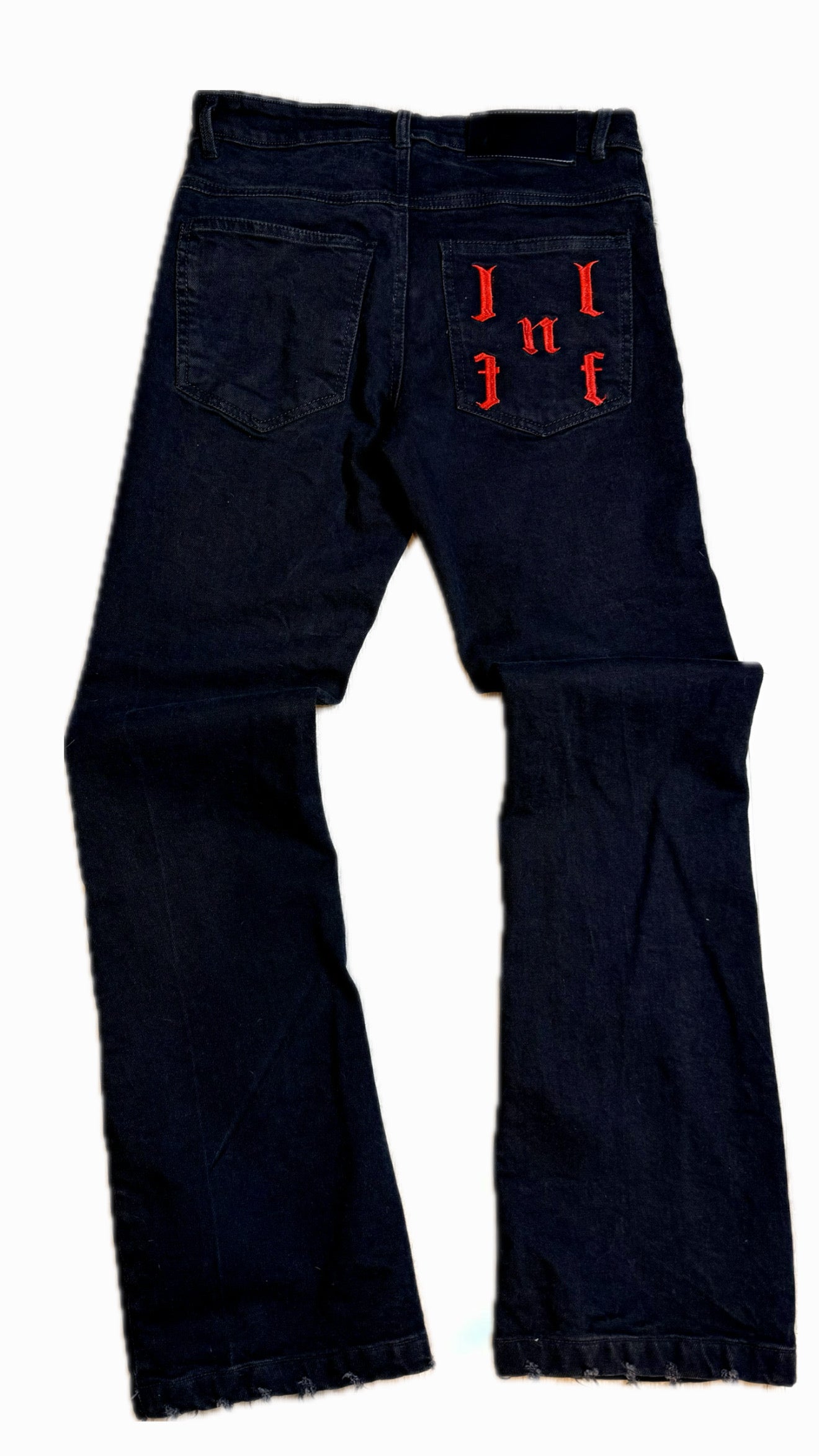 1-1 LNF Flare Jeans Black