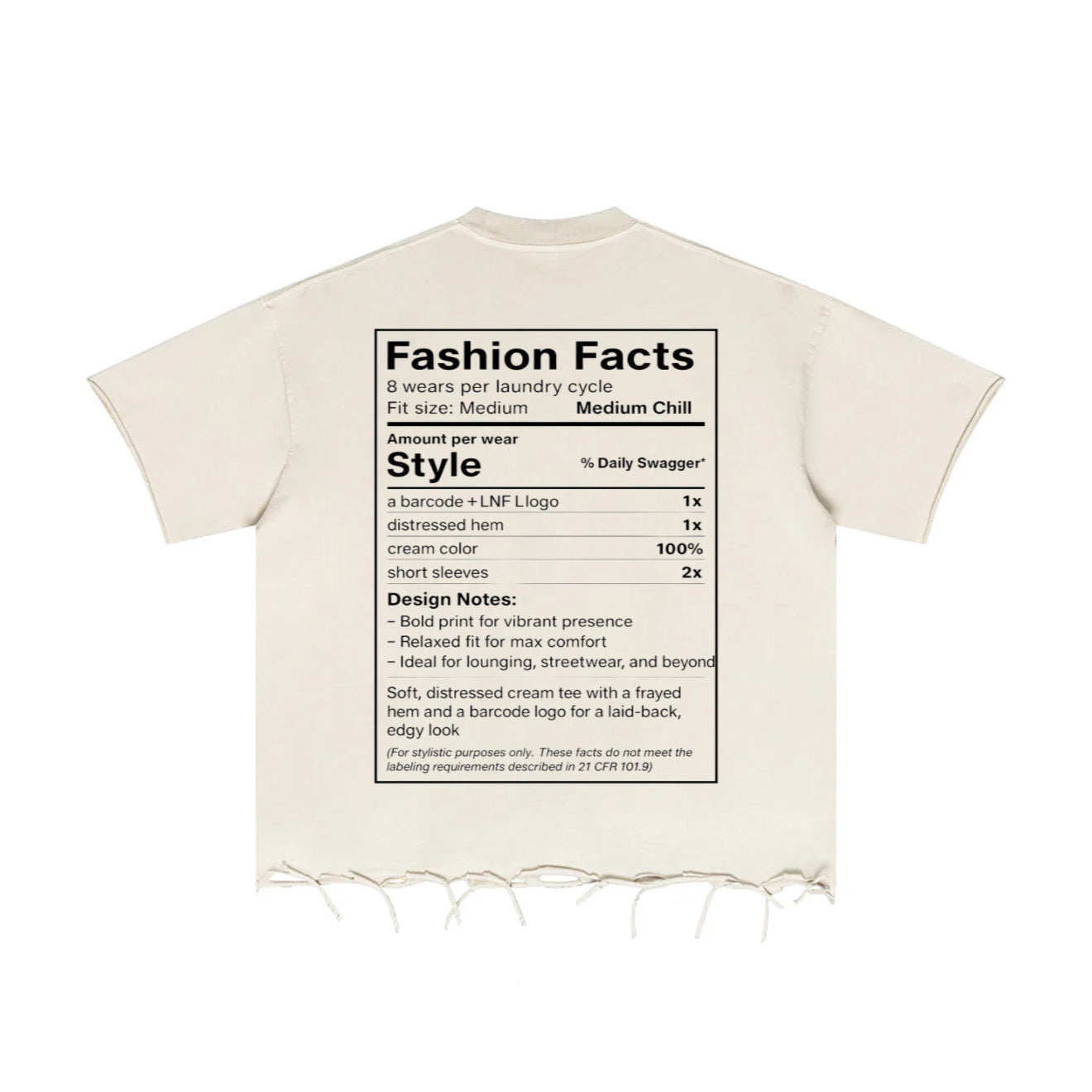 LNF Barcode Signal Tee