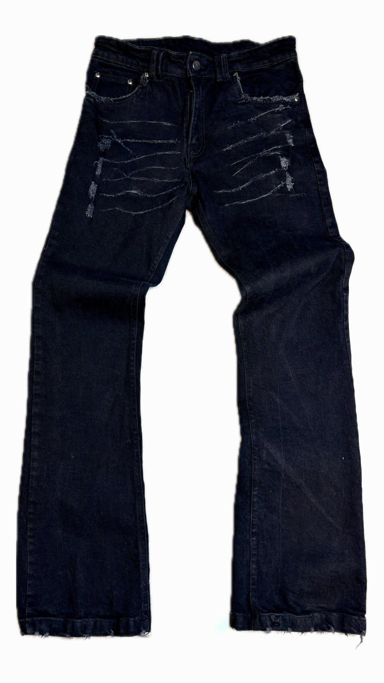1-1 LNF Flare Jeans Black