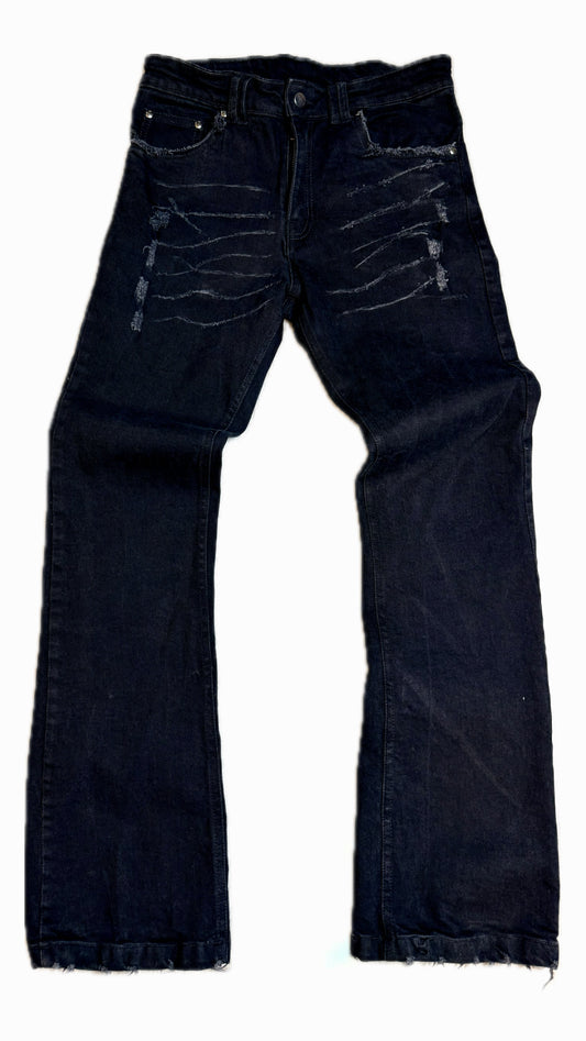 1-1 LNF Flare Jeans Black